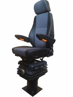 Siedzenie z mechanicznym zawieszeniem 360 obrotowym w pociągu metra